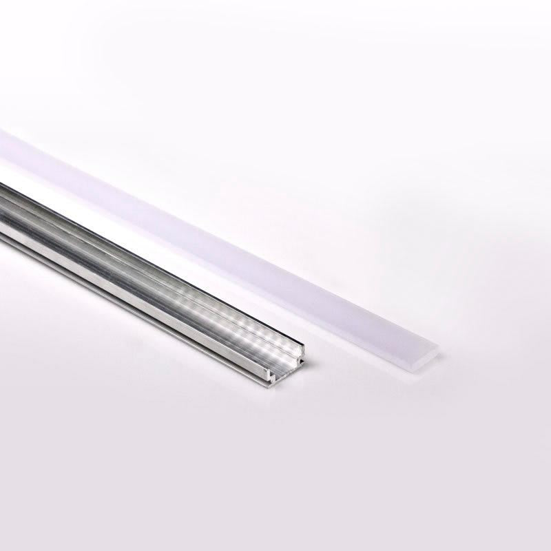 El Kit Hardy incluye perfil de aluminio para tiras led, cubierta opal. Para proteger y ocultar las tiras led, lo que permite realizar instalaciones profesionales, limpias y con estilo.
