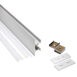 Clip montaje tira led para sujetar los perfiles led a cualquier superficie.