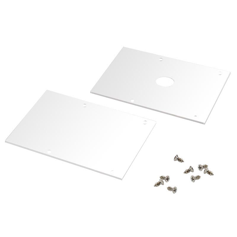 Kit que incluye perfil de aluminio, cubierta opal y tapas laterales. Para proteger y ocultar las tiras led, lo que permite realizar instalaciones profesionales, limpias y con estilo. Lacado en color blanco.