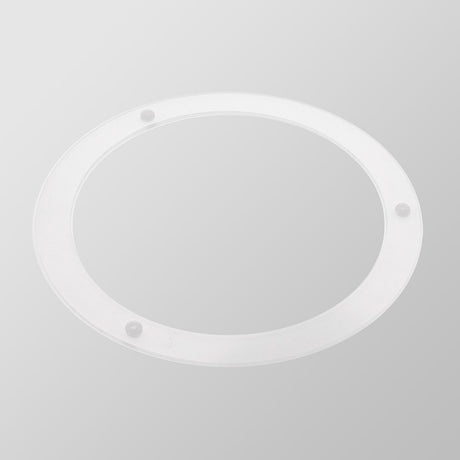 Aro fabricado en metacrilato para subir rectos los cables de suspensión y/o elecrificado para luminarias suspendidas circulares.