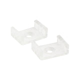 Clip montaje tira led para sujetar los perfiles led a cualquier superficie. Compatible con los perfiles DIRA/KAIF/HAIN