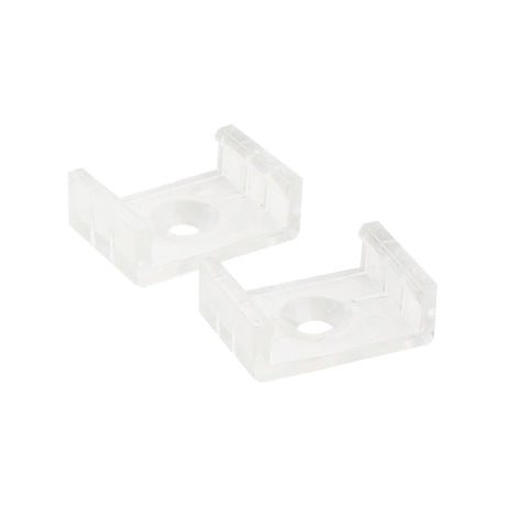 Clip montaje tira led para sujetar los perfiles led a cualquier superficie. Compatible con los perfiles DIRA/KAIF/HAIN