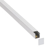 Kit que incluye las tapas de cierre derecha e izquierda del perfil led CUB.