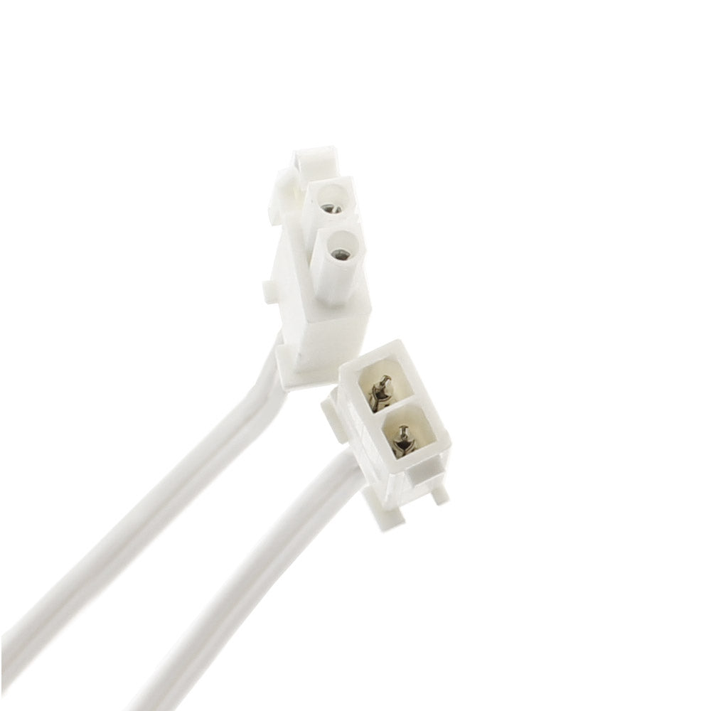 Conector AMP Macho-Hembra 2 Pin con cable 15cm de longitud