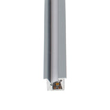 Kit que incluye perfil de aluminio anodizado gris, cubierta opal y tapas laterales. Para proteger y ocultar las tiras led, lo que permite realizar instalaciones profesionales, limpias y con estilo.