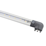 Conector en forma de L (90º) para interconectar barras led FINGER Led de 50, 80 y 100cm para conseguir instalaciones de iluminación lineal de forma fácil y sencilla.