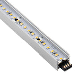Cable de 20 cm de longitud con dos conectores que permite conectar dos Barras led CONNECT. Incluye tapas perfil.