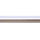 Perfil con tira led incorporada SMS2025, 110lm/w, se puede cortar cada 9mm. Barra led para realizar fácilmente instalaciones con iluminación LINEAL de forma sencilla. Especialmente indicado para iluminación general, acentuación, decoración de todo tipo de espacios. De muy bajo consumo y una gran luminosidad.