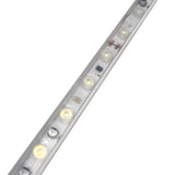 Bañador de pared en tira led flexible de silicona IP67 con 32 led por metro. Cada led dispone de lente óptica de 30º para proyectar la luz a gran distancia. Por su flexibilidad y alta luminosidad es ideal para crear cortinas de luz y cajas de luz de gran efectividad tanto en interiores como en exteriores.