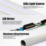 Tubo Led T8 1200mm fabricado con cuerpo de aluminio y difusor en policarbonato opal. Materiales de alta calidad con chip led SMD2835 EPISTAR y driver CERTIFICADO CE por lo que aumenta la vida útil. Sustituyen a los tubos fluorescentes convencionales, ahorrando más del 60% de electricidad, no emite parpadeos ni radiaciones ultravioleta y su encendido es inmediato. Son de fácil sustitución, no requieren mantenimiento y  conexión por un lateral.