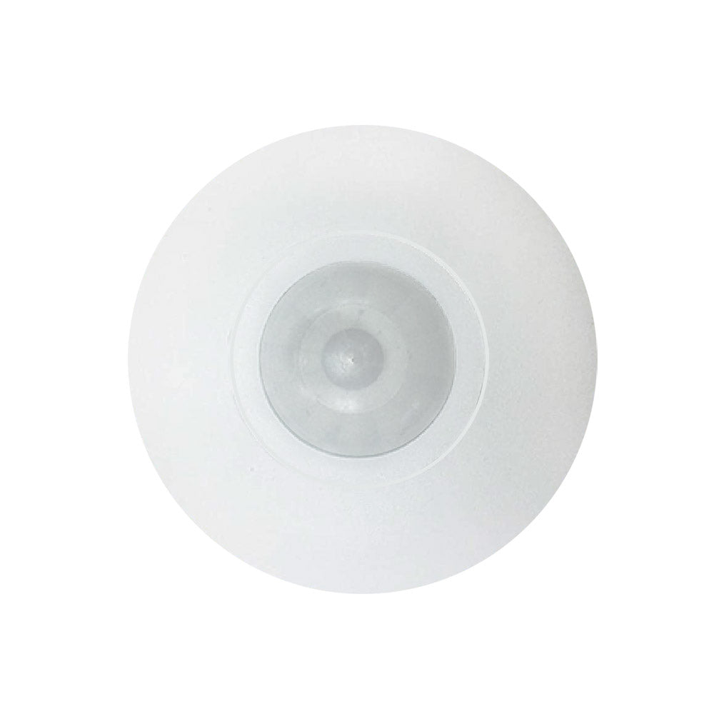 Sensor de movimiento y luminosidad de superficie de diseño extra plano. Dispone de una innovadora tecnología de detección con sistema IR. Soporta una carga de 1200W (incandescente) y 300W (led). Con reguladores de tiempo, sensibilidad y luminosidad. Regulable en tiempo y luminosidad, con detector crepuscular e incorpora un temportizador de mínimo 5 segundos hasta 7 minutos. Rango de detección 360º y una distancia de 6m.