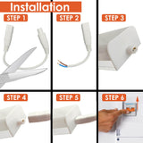 Innovadora pantalla LED con tecnología con chip led OSRAM. Su diseño elegante presenta una cubierta opal fabricada con materiales de primera calidad. Ofrece luz continua sin sombras en los extremos y  fácil conexión. 