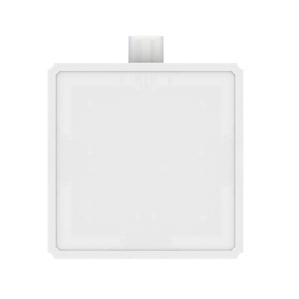 El conector led integrado cuadrado con chip OSRAM ha sido diseñado específicamente para su uso en las regletas lineales LINELUX. Gracias a su forma cuadrada, es posible enlazar hasta cuatro regletas de forma continua. 
