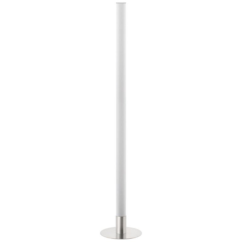 Columna de luz con en base de acero y cubierta circular opal con una potente luminosidad regulable con el mando a distancia incluido. Luminaria exclusiva para crear ambientes únicos en cualquier lugar. Incluye mando a distancia RF para apagar/encender, controlar el color de luz , la intensidad y efectos de la luz. Color RGB + blanco dual (3000K-6000K)