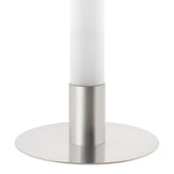 Columna de luz con en base de acero y cubierta circular opal con una potente luminosidad regulable con el mando a distancia incluido. Luminaria exclusiva para crear ambientes únicos en cualquier lugar. Incluye mando a distancia RF para apagar/encender, controlar el color de luz , la intensidad y efectos de la luz. Color RGB + blanco dual (3000K-6000K)