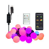 Kit completo que incluye 25 bombillas led RGB en 5 metros, controlador y mando a distancia IR. Son ideales para crear efectos ambientales. Decora con luz y controla por APP (Bluetooth) o mando a distancia.