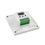 Panel táctil DALI para el control de tiras led CCT (blanco dual 2700K-6500K). Controla el encendido/apagado y regulación de intensidad y color de luz de hasta 4 grupos o zonas diferentes de forma individual o conjunta. Soporta modo de dirección única, modo de grupos y broadcast.