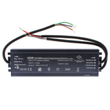 Fuente de alimentación con protección contra el agua IP67 y regulación 5 en 1: 0-10V, 1-10V, 10V PWM, TRIAC DIM, Resistance DIM. Libre de parpadeo, regulación 0-100%, Regulación led 1%. Ideal para regulación de tiras led DC24V, con posibilidad de añadir sondas crepusculares 0-10V, mandos y reguladores 0-10V, TRIAC, etc.