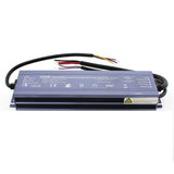 Fuente de alimentación con protección contra el agua IP67 y regulación 5 en 1: 0-10V, 1-10V, 10V PWM, TRIAC DIM, Resistance DIM. Libre de parpadeo, regulación 0-100%, Regulación led 1%. Ideal para regulación de tiras led DC24V, con posibilidad de añadir sondas crepusculares 0-10V, mandos y reguladores 0-10V, TRIAC, etc.