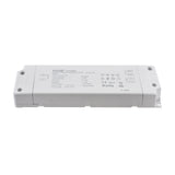 Fuente de alimentación SLIM con regulación 5 en 1: 0-10V, 1-10V, 10V PWM, TRIAC DIM, Resistance DIM. Libre de parpadeo, regulación 0-100%, Regulación led 1%. Ideal para regulación de tiras led DC24V, con posibilidad de añadir sondas crepusculares 0-10V, mandos y reguladores 0-10V, TRIAC, etc.