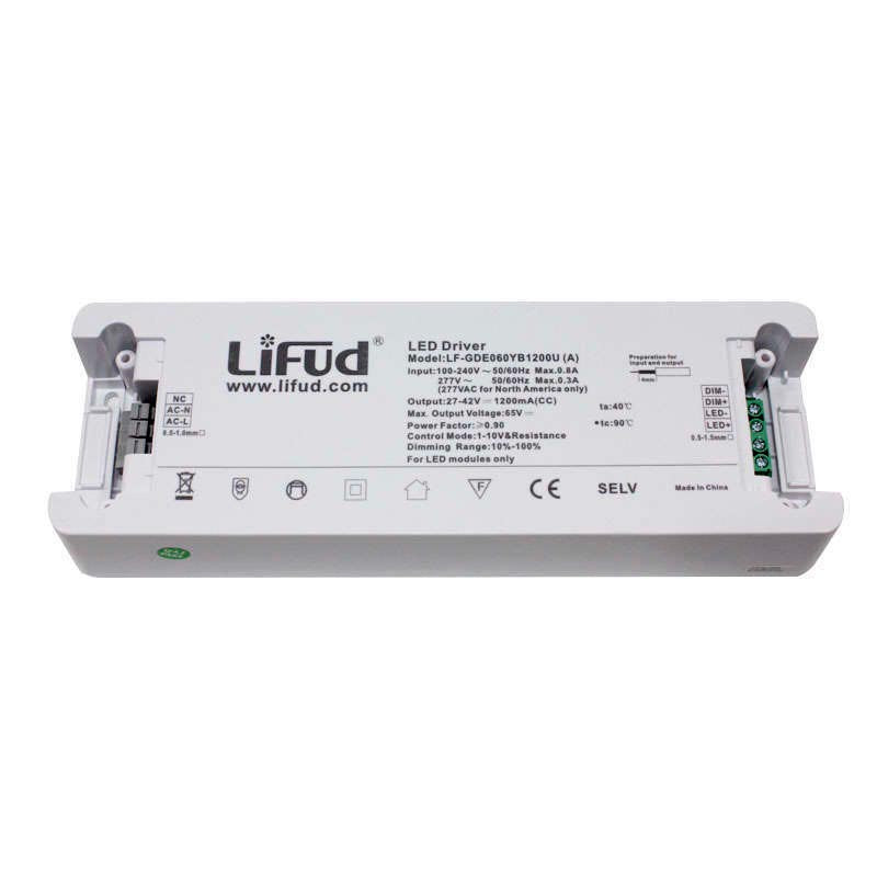 LED DRIVER de Corriente Constante y entrada de control 1-10V especialmente diseñado para la regulación de focos led (proyectores led, luminarias led de farolas, campanas industriales y similares) proporciona una gran economía y eficiencia.