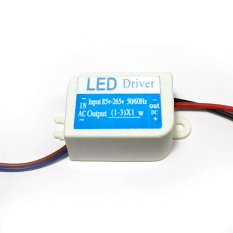 Fuente de alimentación de 1-3x1W, DC3-11, 280-300mA, Corriente Constante para focos led