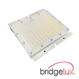 Bloque óptico Módulo LED ALTA LUMINOSIDAD con potencia de 65W y esta fabricado con un equipo de 144 diodos LEDs SMD 3030 8D, con Bridgelux Chip y driver PROGRAMABLE  Philips XITANIUM Essential - Xi EP 65W.  Este modulo LED esta pensado para colocar en todo tipo de farolas LED. Excelente disipación que se traduce en una vida útil mucho mayor y un mayor ahorro energético. 5 Años de Garantía. Se puede programar desde los 42W a 65W. 