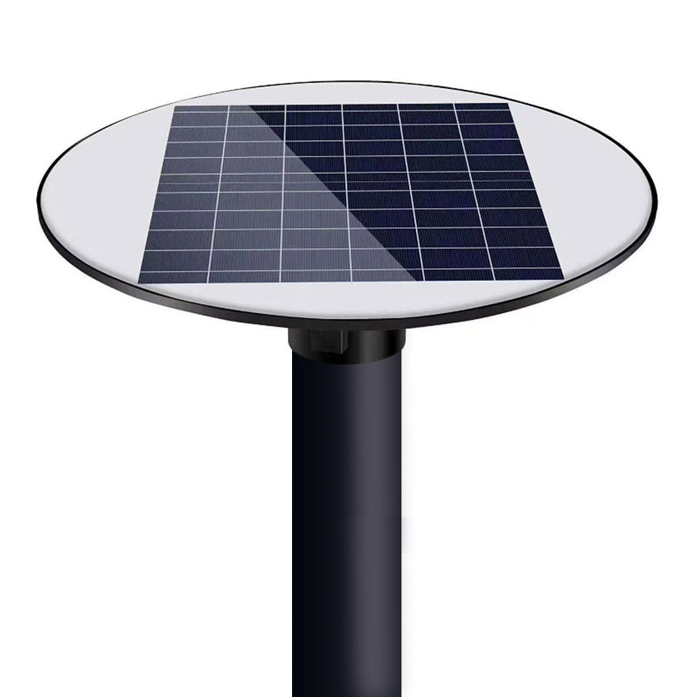 Farola LED que incorpora un sistema de alumbrado autónomo mediante energía solar. Incorpora sensor de luminosidad y movimiento. Ideal para su instalación donde la red de energía eléctrica no puede llegar. Incluye mando a distancia para su control y configuración.