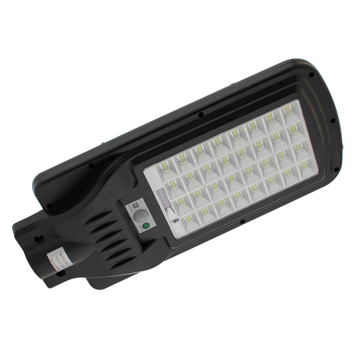 Farola LED que incorpora un sistema de alumbrado autónomo mediante energía solar. Incorpora sensor de luminosidad y movimiento.  Ideal para su instalación donde la red de energía eléctrica no puede llegar. Incluye mando a distancia para su control y configuración.