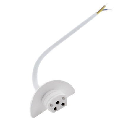 Conector con cable de 30cm para conectar la campana lineal Industrial ERN a la red eléctrica.