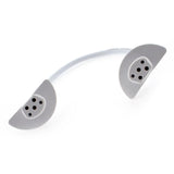 Cable de 30cm con conectores en ambos extremos para conectar dos campanas lineales ERN entre ellas para realizar conexiones en serie.