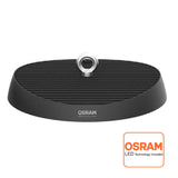 Campana LED industrial UFO Slim con 140lm/w para iluminación industrial profesional y de máxima calidad. Alta potencia y eficiencia, con chip LED OSRAM de alta luminosidad y máxima garantía. Diseñado para talleres, fábricas y almacenes. 5 años de garantía.