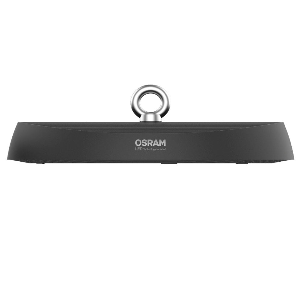 Campana LED industrial UFO Slim con 140lm/w para iluminación industrial profesional y de máxima calidad. Alta potencia y eficiencia, con chip LED OSRAM de alta luminosidad y máxima garantía. Diseñado para talleres, fábricas y almacenes. 5 años de garantía.