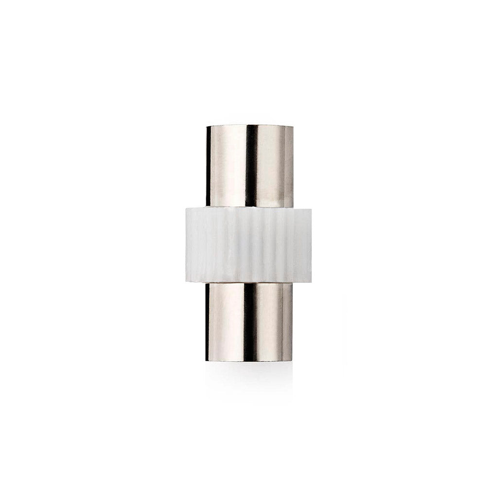 Conector coaxial macho a macho. Para unir dos cables TV hembra, o adaptar una salida hembra a una salida macho.