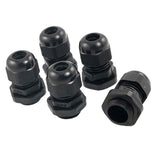 Pasador de cable PG 9, negro