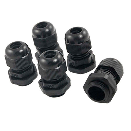 Pasador de cable PG 9, negro