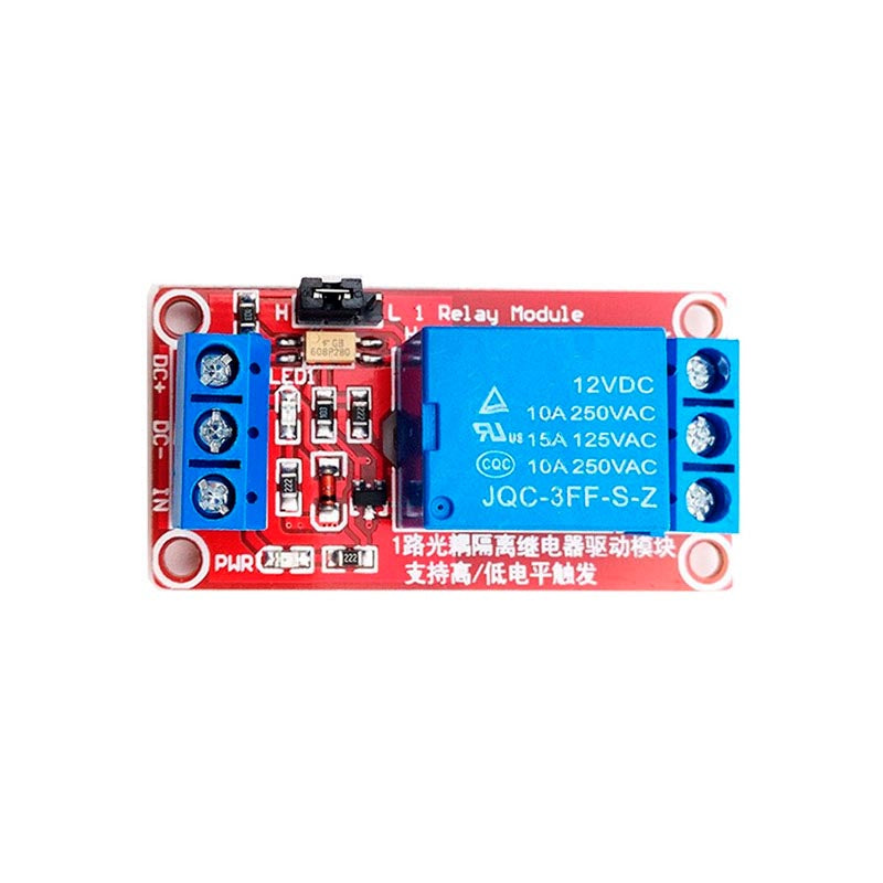 El relé DC12V CONTACT es fácil de usar y se cablea rápidamente. La tensión de control del relé de acoplamiento es de 12 V DC. El contacto conmutado libre de potencial del relé le hace un elemento de conmutación ideal para tu sistema.