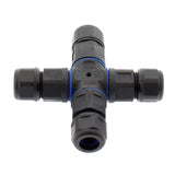 Conector IP68, 110mm, Ø12-6mm, 3 cables 0.5-2.5mm2, 16A ideal para la conexión de cables de sección desde 0.5 hasta 2,5 mm2.