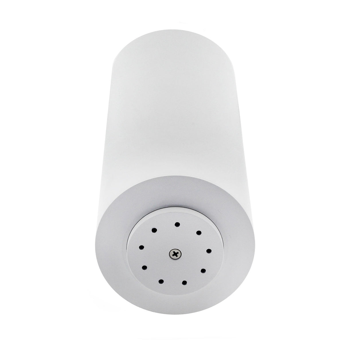Florón redondo blanco, Ø100x260mm