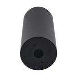 Florón redondo negro, Ø100x260mm