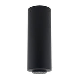 Florón redondo negro, Ø100x260mm