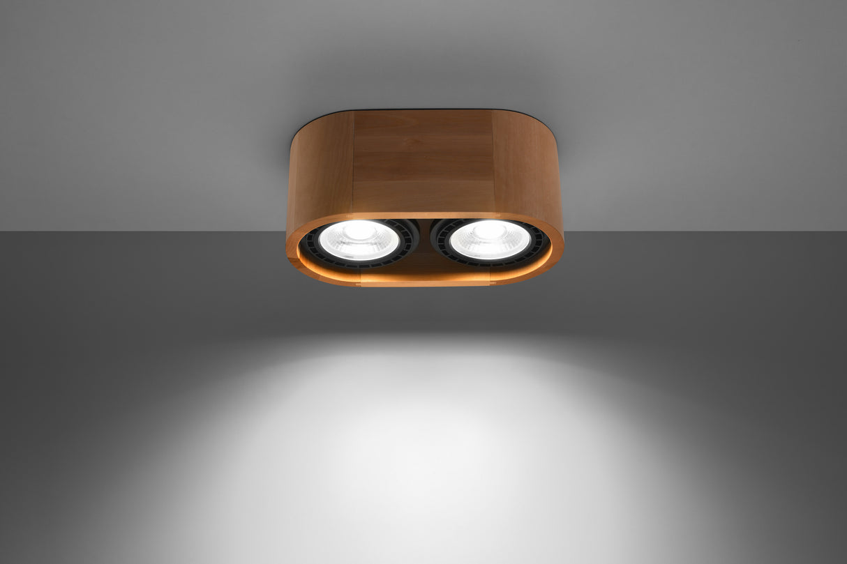 Luminaria de Madera BASIC 2, GU10