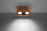 Luminaria de Madera BASIC 2, GU10