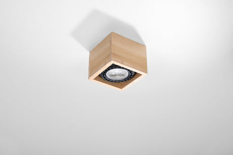 Luminaria de Madera QUATRO 1, GU10