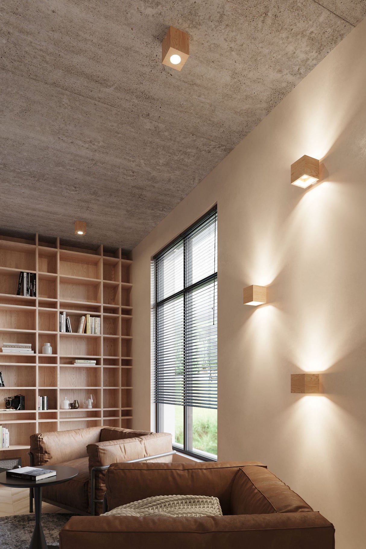 Aplique de Madera QUAD, G9