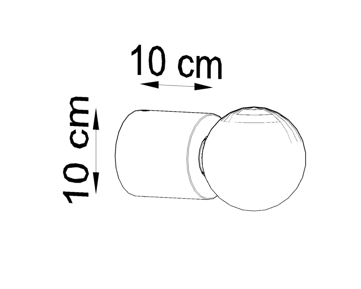 Lámpara de Madera para pared SALGADO, E27