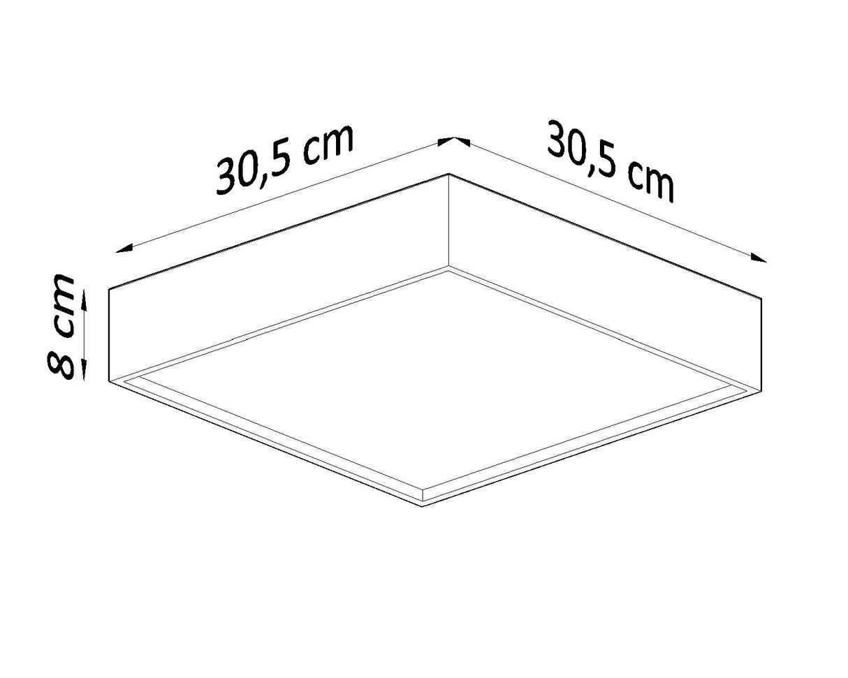 Plafon de MADERA 305 roble, E27