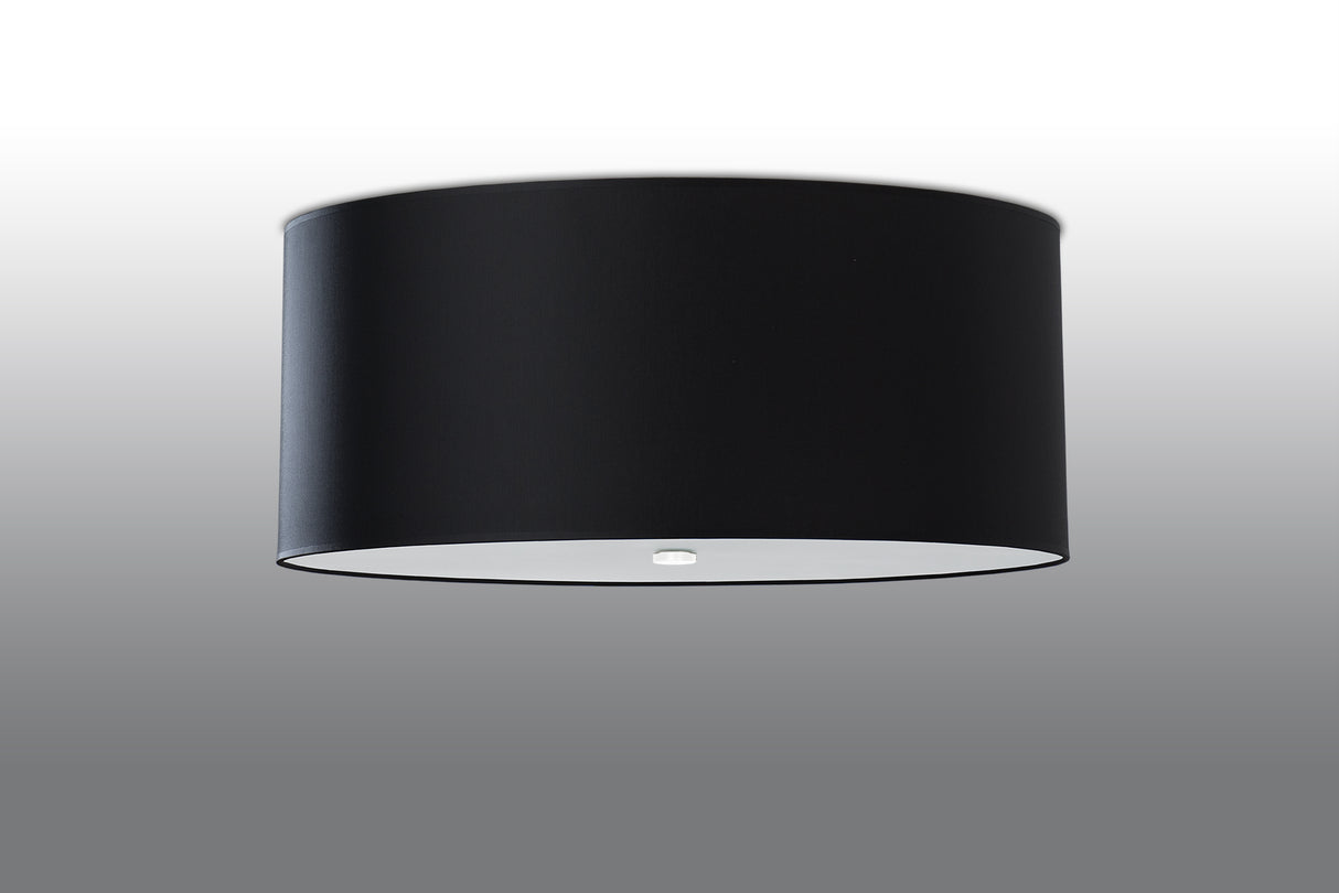 Aplique de techo OTTO 70, negro, E27