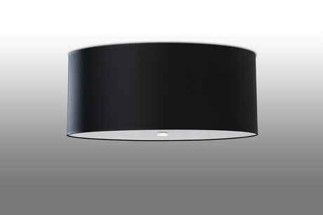 Aplique de techo OTTO 70, negro, E27