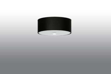 Aplique para techo SKALA 30 negro, E27